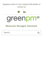 Mobile Screenshot of greenpm.co.uk